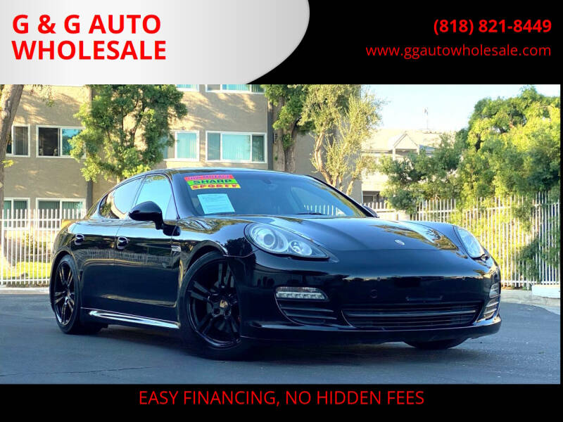 2011 Porsche Panamera for sale at G & G AUTO WHOLESALE in North Hollywood CA