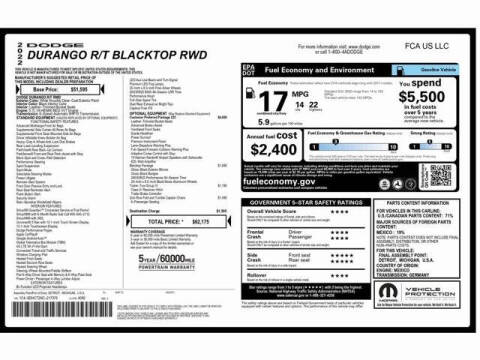 2022 Dodge Durango R/T Plus