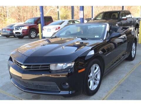 2015 Chevrolet Camaro for sale at Inline Auto Sales in Fuquay Varina NC
