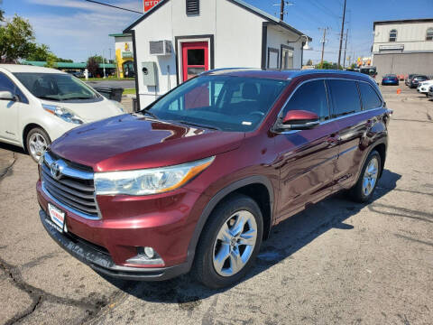 2016 Toyota Highlander for sale at Curtis Auto Sales LLC in Orem UT