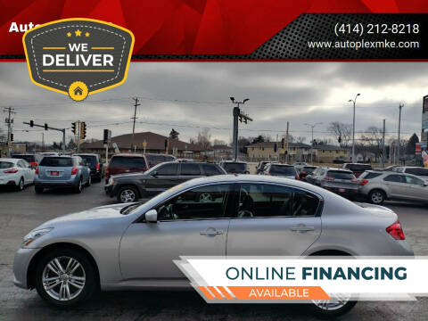 2012 Infiniti G25 Sedan for sale at Autoplexmkewi in Milwaukee WI