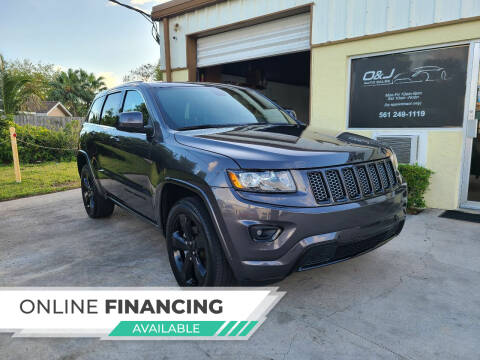 2015 Jeep Grand Cherokee for sale at O & J Auto Sales in Royal Palm Beach FL