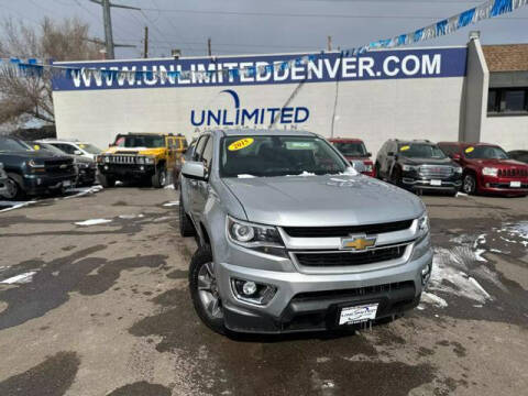 2015 Chevrolet Colorado for sale at Unlimited Auto Sales in Denver CO