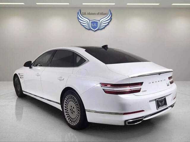 2022 Genesis G80 for sale at SJL Motors of Miami in Plantation, FL