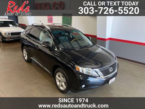 2010 Lexus RX 350 for sale at Red's Auto and Truck in Longmont CO