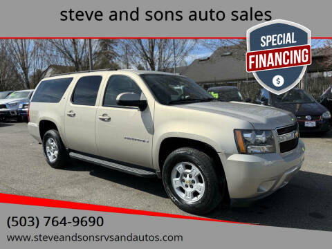 2007 Chevrolet Suburban for sale at steve and sons auto sales - Steve & Sons Auto Sales 2 in Portland OR