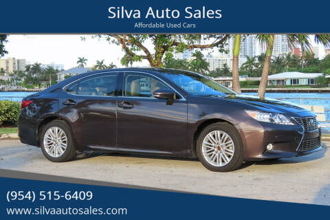 2013 Lexus ES 350 for sale at Silva Auto Sales in Pompano Beach FL