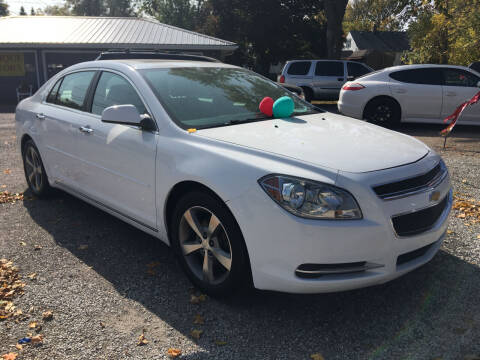 2012 Chevrolet Malibu for sale at Antique Motors in Plymouth IN