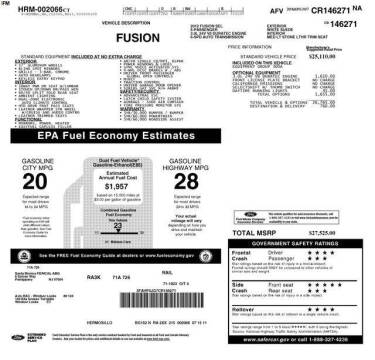 2012 Ford Fusion SEL