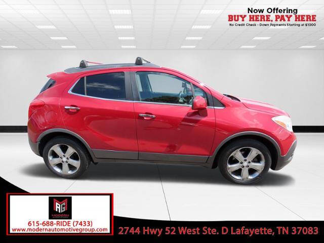 2013 Buick Encore for sale at Modern Automotive Group LLC in Lafayette, TN