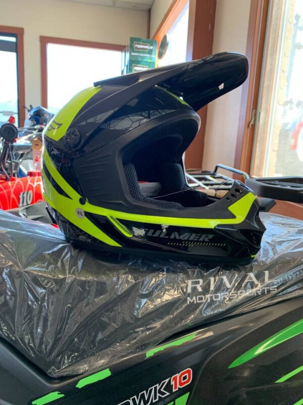 2022 Fulmer Helmet Neon/Black for sale at SMALL TOWN AUTO SALES in Angola IN