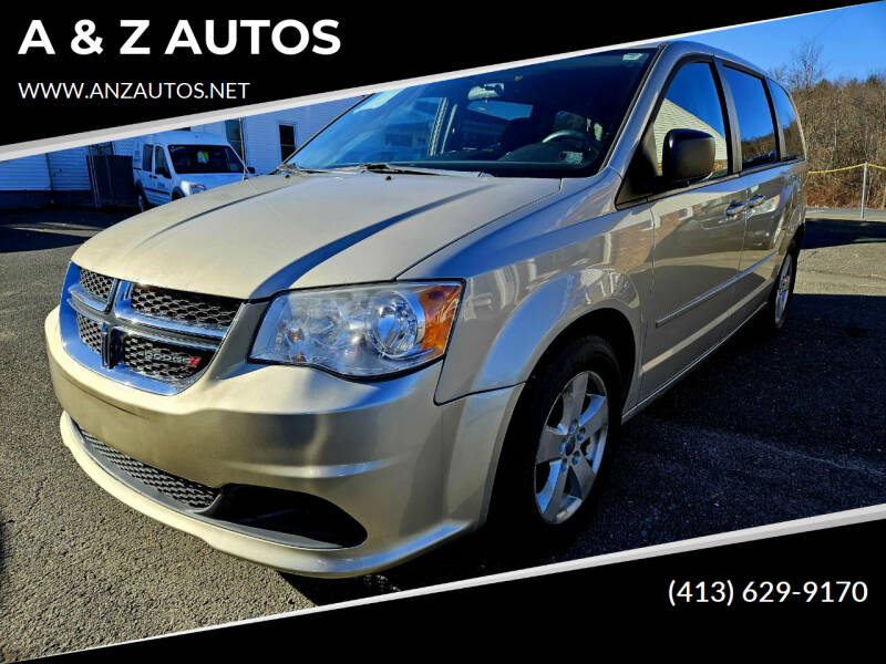 2013 Dodge Grand Caravan for sale at A & Z AUTOS in Westfield MA