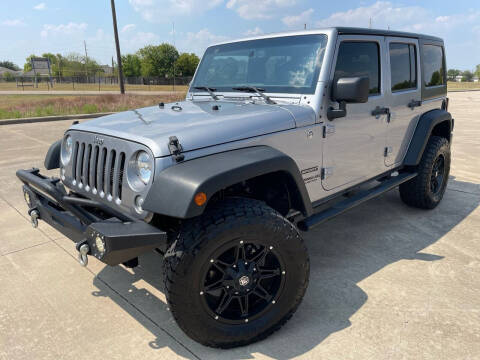 2015 Jeep Wrangler Unlimited for sale at AUTO DIRECT Bellaire in Houston TX
