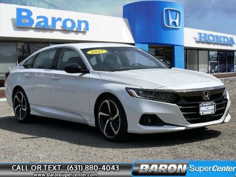 2022 Honda Accord for sale at Baron Super Center in Patchogue NY