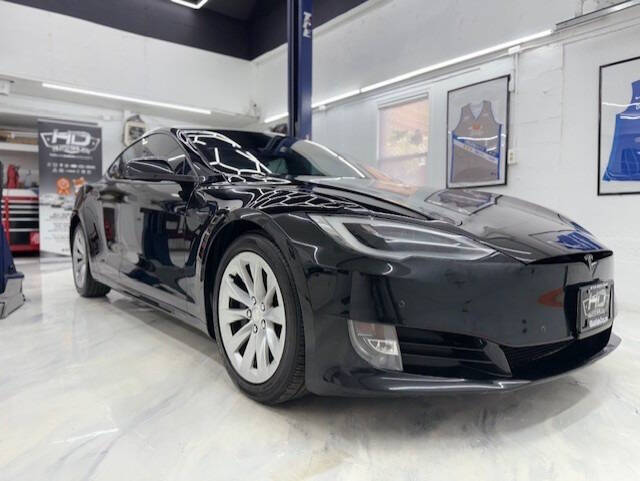 Black 2017 Tesla Model S 75D AWD 75D 4dr Liftback 2