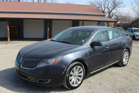 2014 Lincoln MKS for sale at Bailey & Sons Motor Co in Lyndon KS