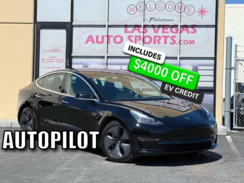 2018 Tesla Model 3 for sale at Las Vegas Auto Sports in Las Vegas NV