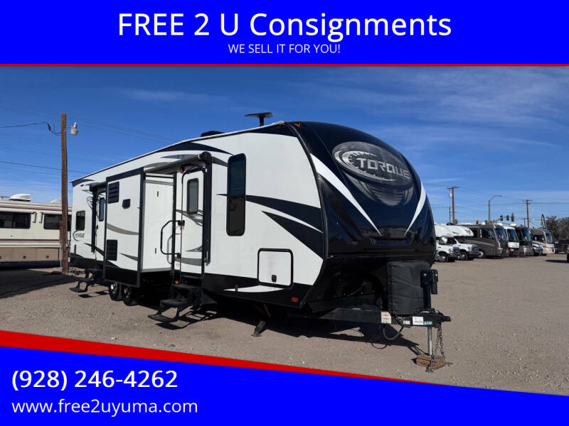 2017 Heartland Torque for sale at FREE 2 U Consignments in Yuma AZ