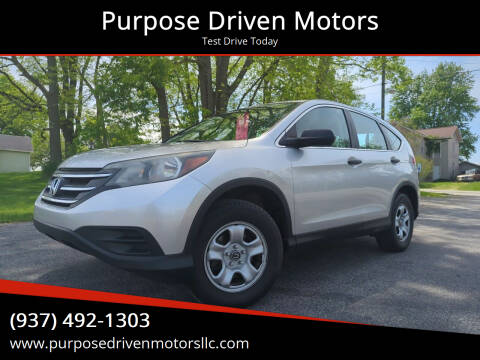 2014 Honda CR-V for sale at Purpose Driven Motors in Sidney OH