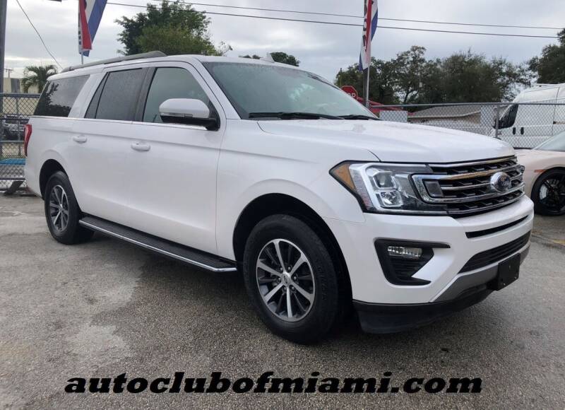 2018 Ford Expedition MAX for sale at AUTO CLUB OF MIAMI, INC in Miami FL