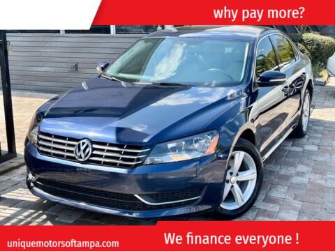 2013 Volkswagen Passat for sale at Unique Motors of Tampa in Tampa FL