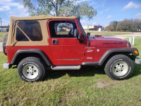 1998 Jeep Wrangler for sale at East Ridge Auto Sales in Forney TX