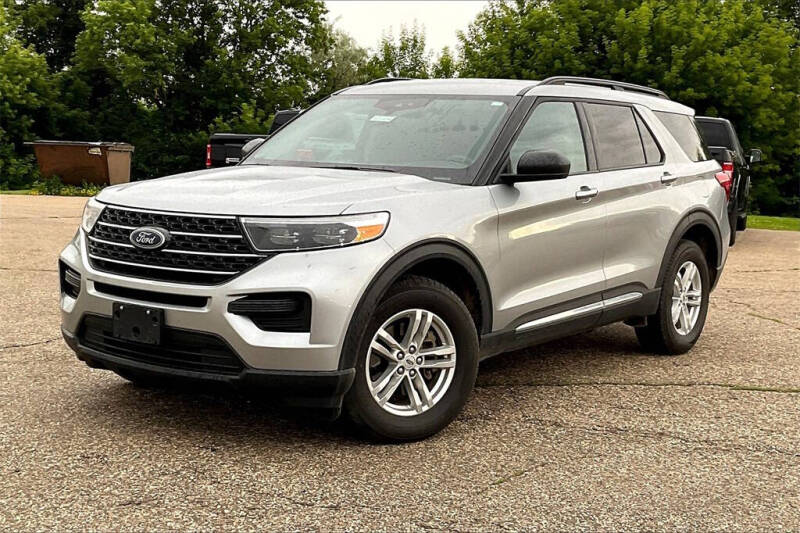Used 2023 Ford Explorer XLT with VIN 1FMSK8DH4PGA31590 for sale in Montevideo, Minnesota