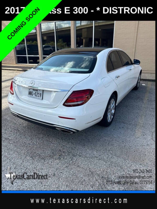 2017 Mercedes-Benz E-Class E 300