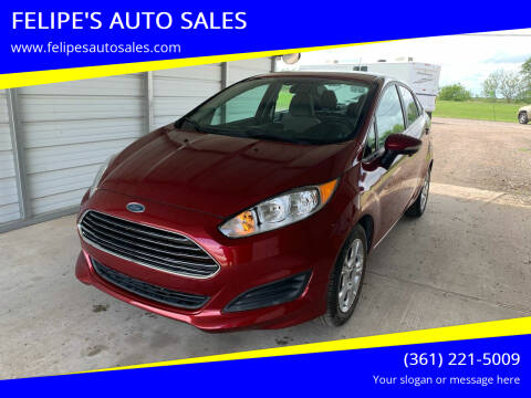 2015 Ford Fiesta for sale at FELIPE'S AUTO SALES in Bishop TX
