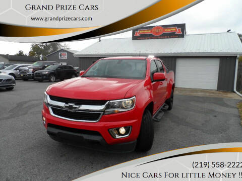 2016 Chevrolet Colorado for sale at Grand Prize Cars in Cedar Lake IN