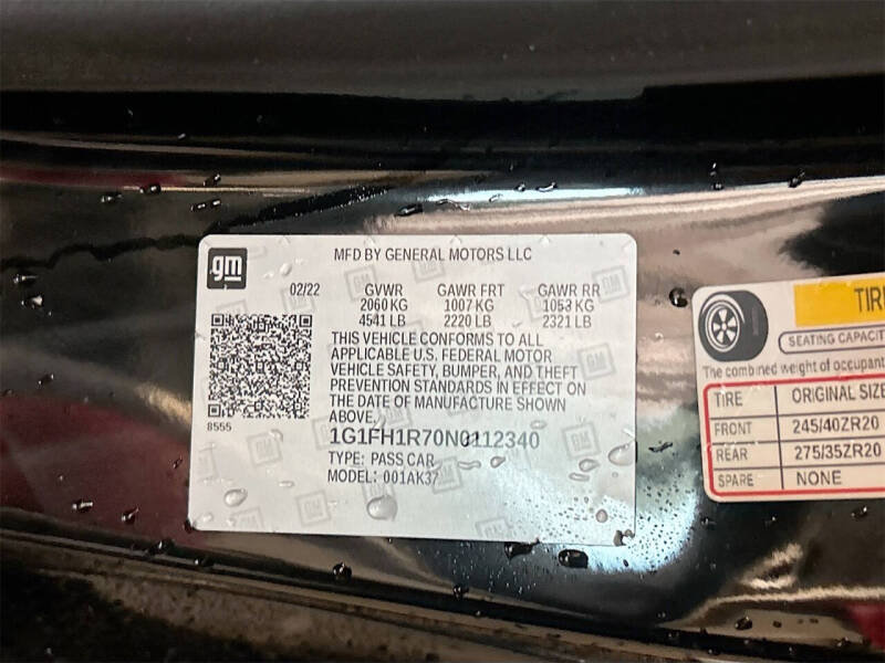 2022 Chevrolet Camaro SS