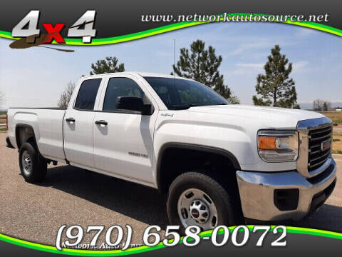 2016 GMC Sierra 2500HD for sale at Network Auto Source in Loveland CO