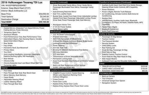 2016 Volkswagen Touareg