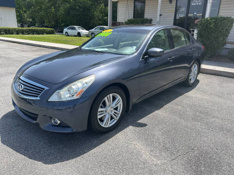 2012 Infiniti G37 Sedan for sale at J. MARTIN AUTO in Richmond Hill GA