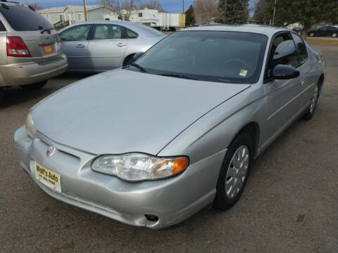 2002 Chevrolet Monte Carlo for sale at Wolf's Auto Inc. in Great Falls MT