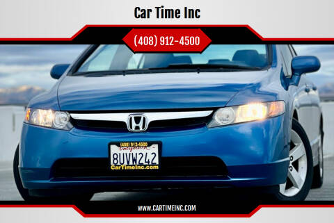 2006 Honda Civic for sale at Car Time Inc in San Jose CA