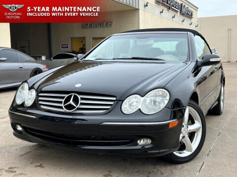 2004 Mercedes-Benz CLK for sale at European Motors Inc in Plano TX