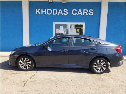2016 Honda Civic for sale at Khodas Cars in Gilroy CA