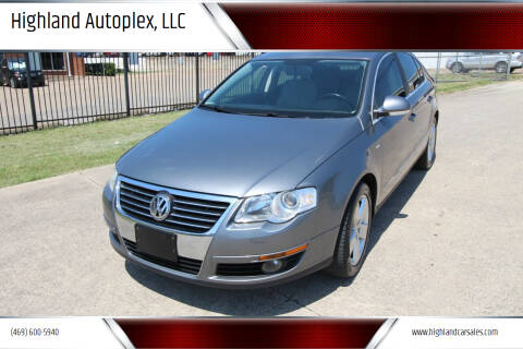 2007 Volkswagen Passat for sale at Highland Autoplex, LLC in Dallas TX