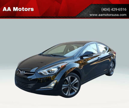 2015 Hyundai Elantra for sale at AA Motors in Suwanee GA