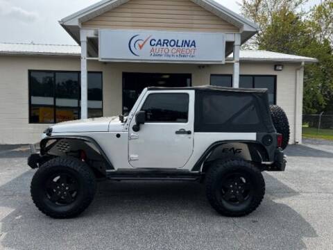 2012 Jeep Wrangler for sale at Carolina Auto Credit in Youngsville NC