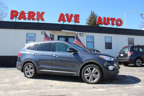 2013 Hyundai Santa Fe for sale at Park Ave Auto Inc. in Worcester MA