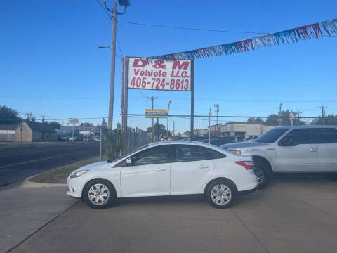 2012 Ford Focus for sale at D & M Vehicle LLC in Oklahoma City OK