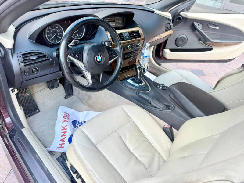 2009 BMW 6 Series 650i