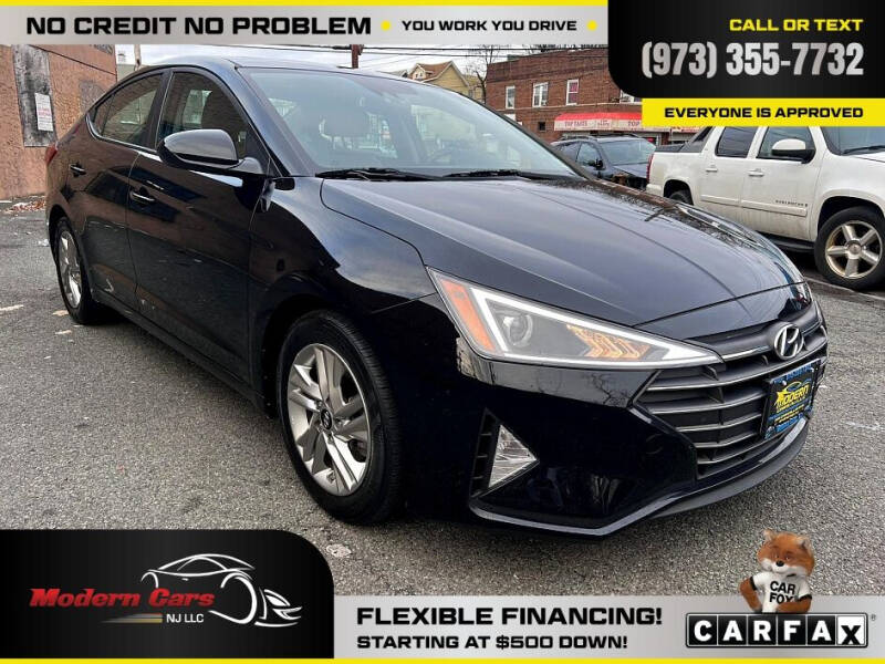2019 Hyundai Elantra for sale at Modern Cars in Irvington NJ