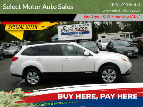 2012 Subaru Outback for sale at Select Motor Auto Sales in Lynnwood WA