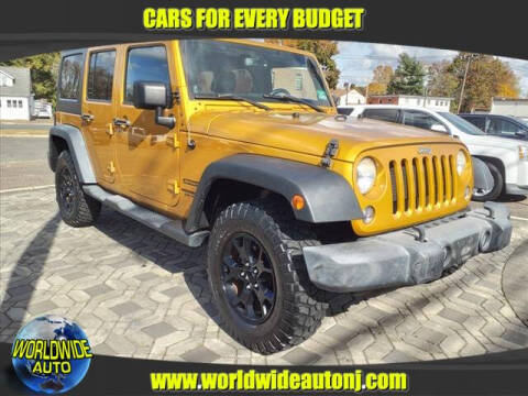 2014 Jeep Wrangler Unlimited for sale at Worldwide Auto in Hamilton NJ