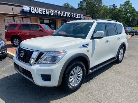 2019 Nissan Armada for sale at Queen City Auto Sales in Charlotte NC
