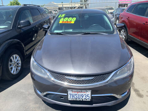 2015 Chrysler 200 for sale at Neri's Auto Sales in Sanger CA