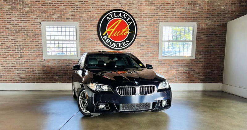 2015 BMW 5 Series for sale at Atlanta Auto Brokers in Marietta GA